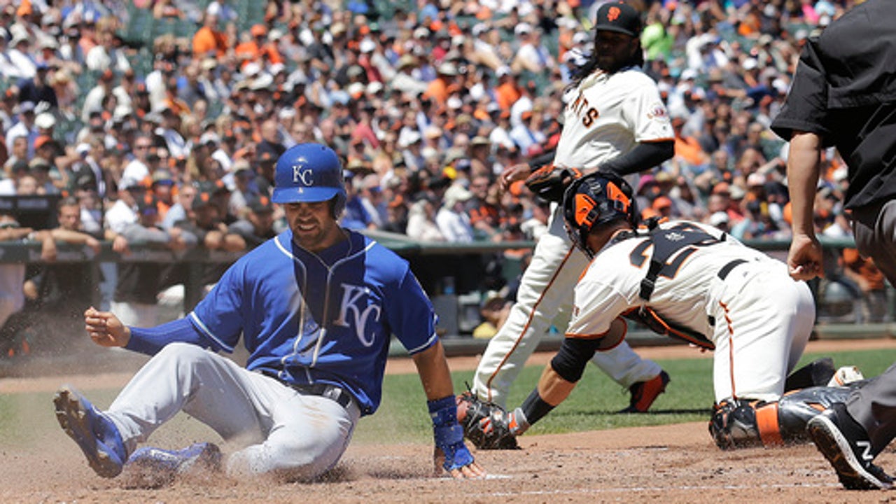 Royals hit 3 home runs in 7-2 win over Giants (Jun 14, 2017)
